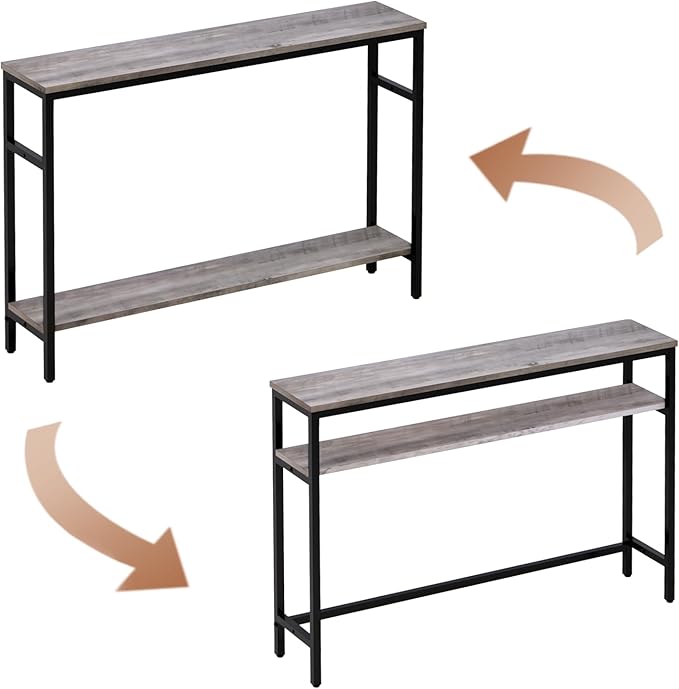 Narrow Console Table, 47 Inch Sofa Table - Image 4
