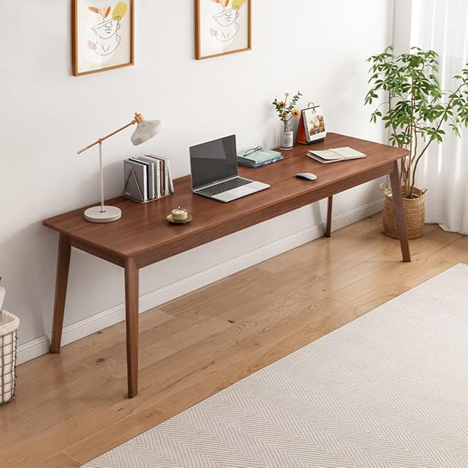 Mid-Century Long Desk Table by NELYE