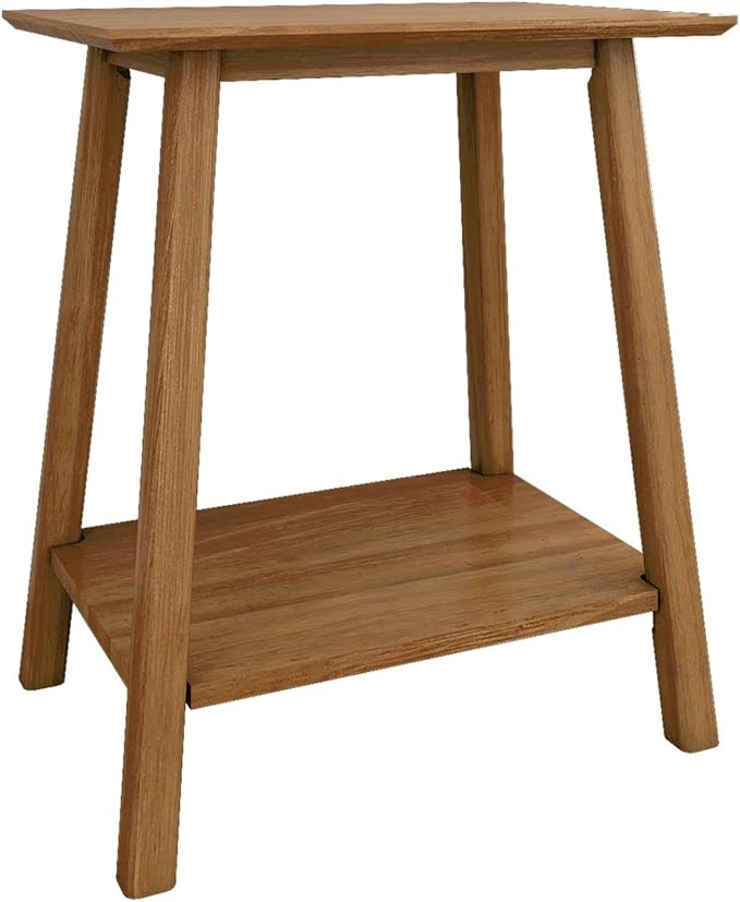 Plank+Beam Wooden Side Table - Image 4