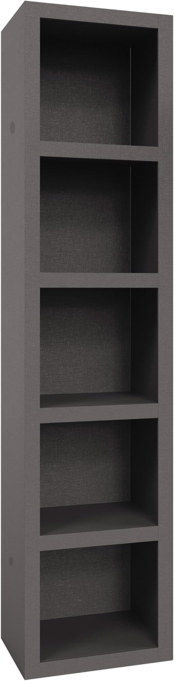 Oakland Living Dark Grey 91-in Tall Wooden Bookcase Shelf by Oakland+Living