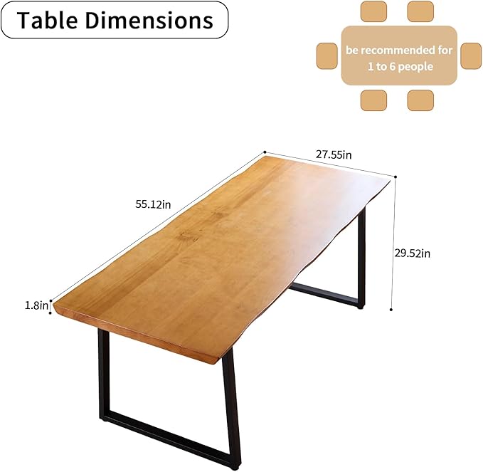 Solid Wood Administrative Computer Desk - Image 2