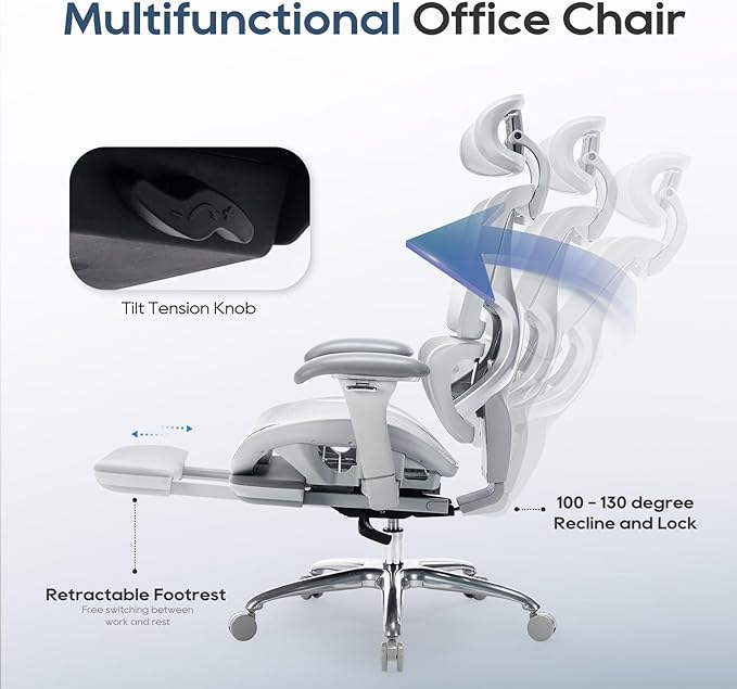 COLAMY Ergonomic Mesh Office Chair - Image 6
