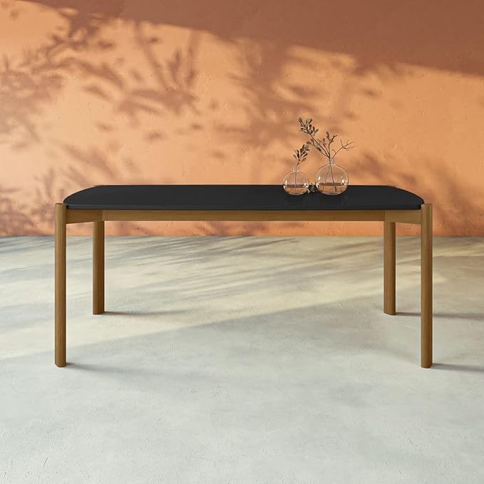 Manhattan Comfort Gales 70-Inch Mid Century Modern Dining Table - Image 2