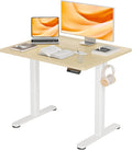 Claiks Electric Height Adjustable Stand Up Desk, 35x20 Inches Sit Stand Desk by CLAIKS