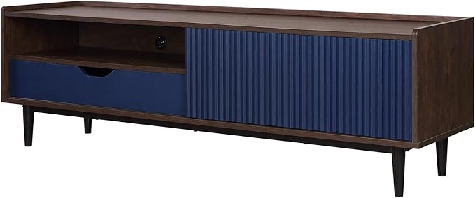 Manhattan Comfort Duane Modern Ribbed 55 Inch TV Stand - Image 9