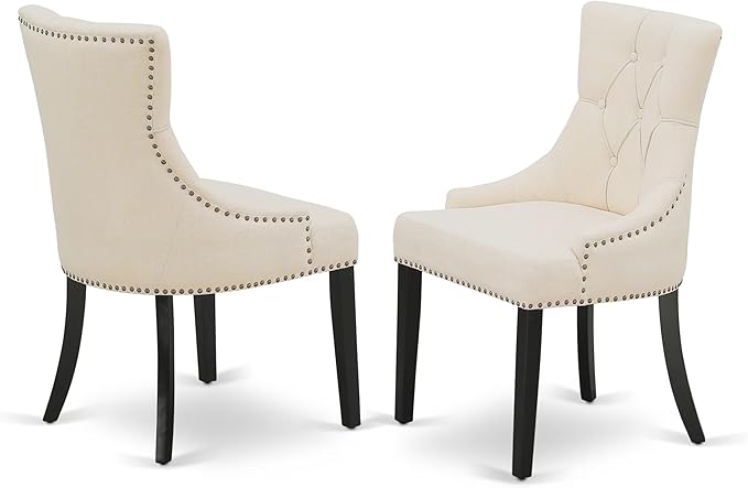 East West Furniture V697FR102-5 5 Piece Dining Set Includes a Rectangle Dining - Image 4