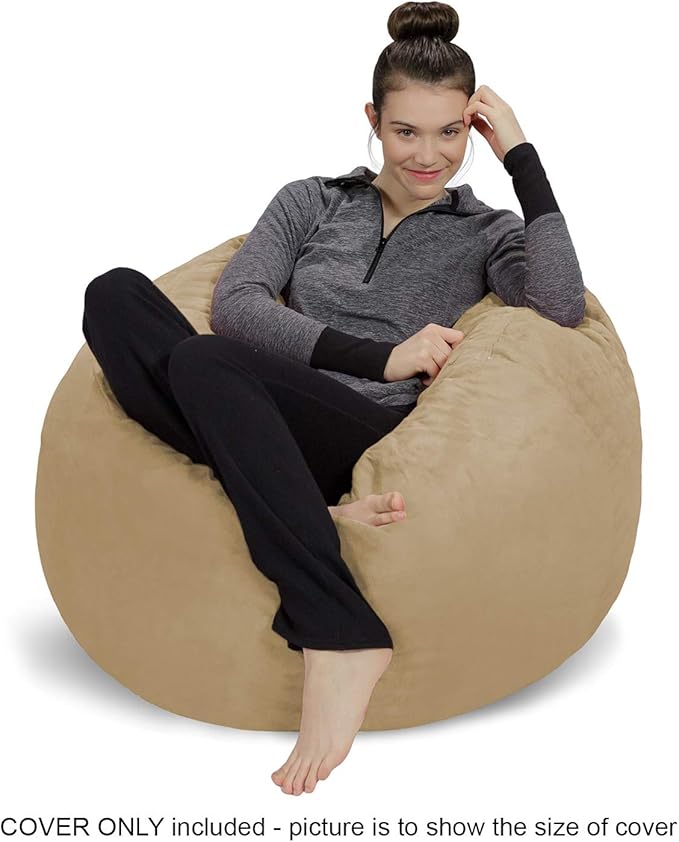 Sofa Sack Bean Bag Chair Cover Only, - Image 2