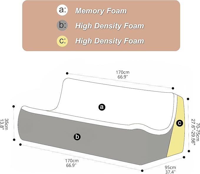 Fireside Three-Seater Mid-Century Armless Sofa — Floor Lounger in Soft Premium - Image 2