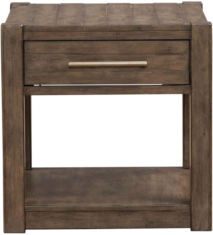 Liberty Furniture Broadmore Living Room Drawer End Table - Image 3