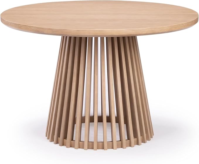 Plank+Beam Lido Round Dining Table, Minimalist Kitchen Table - Image 3