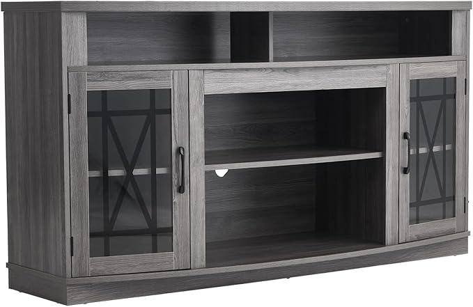 VEVOR TV Stand for TVs up to 65 inch, Farmhouse Entertainment Center - Image 9