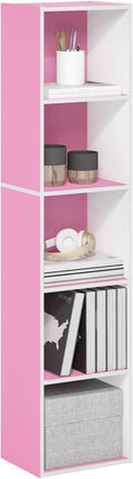 Furinno Luder Bookcase / Book / Storage, 5-Tier Cube by Furinno-FitsYourSpaceFitsYourBudget