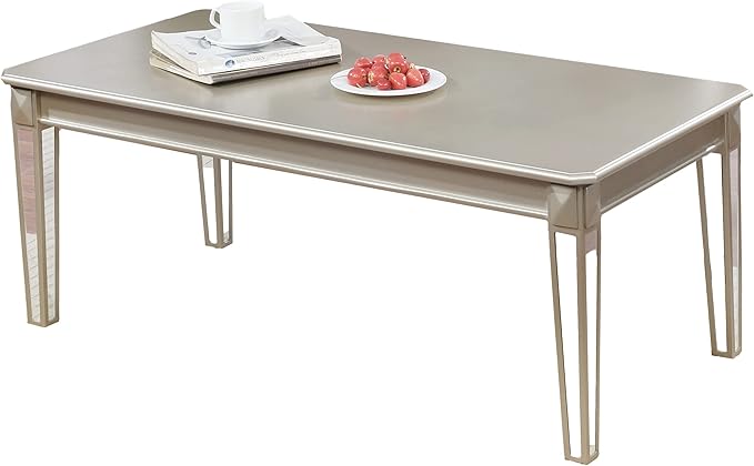 Roundhill Furniture Barent Contemporary Wood Coffee Table - Image 3