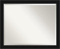 Amanti Art Black Bathroom Mirror by AmantiArt