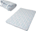EMOOR Japanese Padded Futon Mattress Machi Full Triangle-Gray, Gusset Foldable by EMOOR