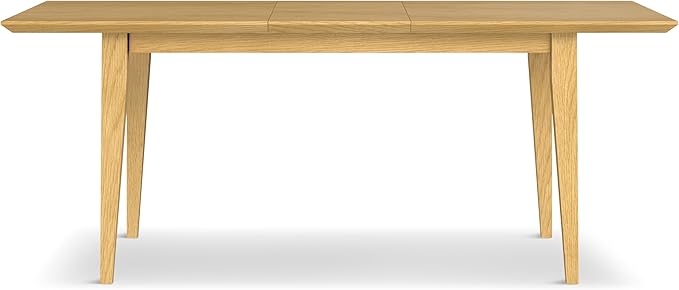SIMPLIHOME Colby Extendable Dining Table, Solid Wood Oak Veneer in Oak - Image 7