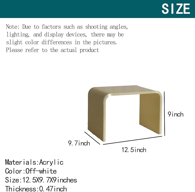 Acrylic Kids' Step Stool – Small Footstool - Image 2