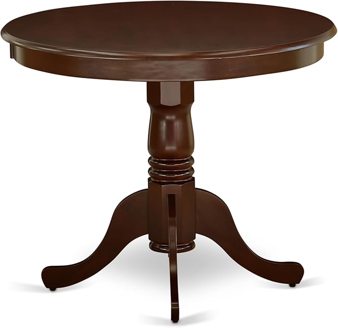 East West Furniture ANVE5-MAH-47 5 Piece Kitchen Table & Chairs Set Includes a - Image 6