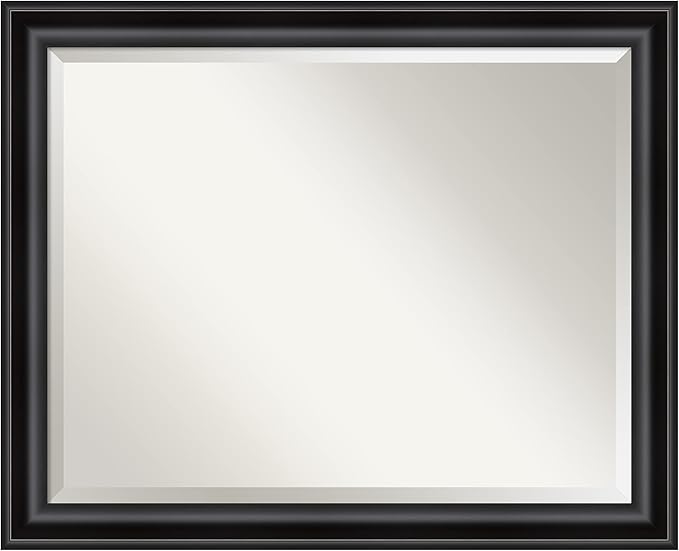 Amanti Art Black Bathroom Mirror by AmantiArt
