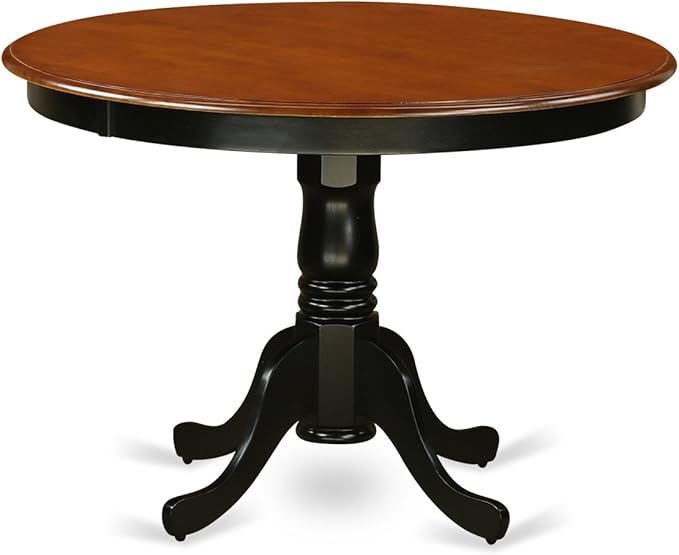 East West Furniture HLPL3-BCH-W 3 Piece Kitchen Table & Chairs Set Contains a - Image 4
