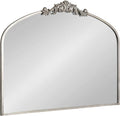 Kate and Laurel Arendahl Ornate Traditional Arched Mirror; 36 x 29; Silver; by KateandLaurel