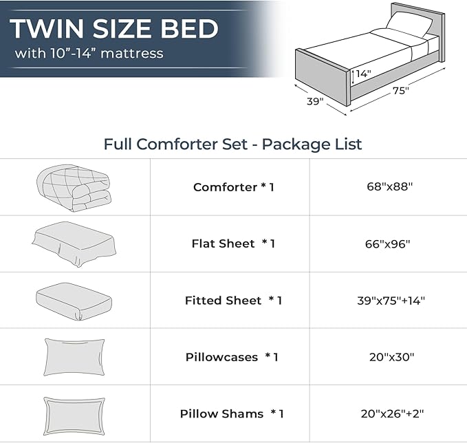 HEVUMYI Pink Twin Comforter Set - Image 8