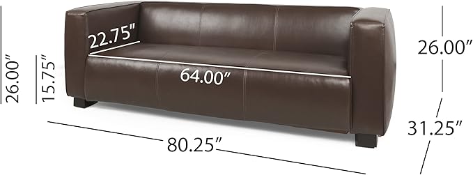 Merax Mid Century Modern 3 Seater Sofa - Image 2