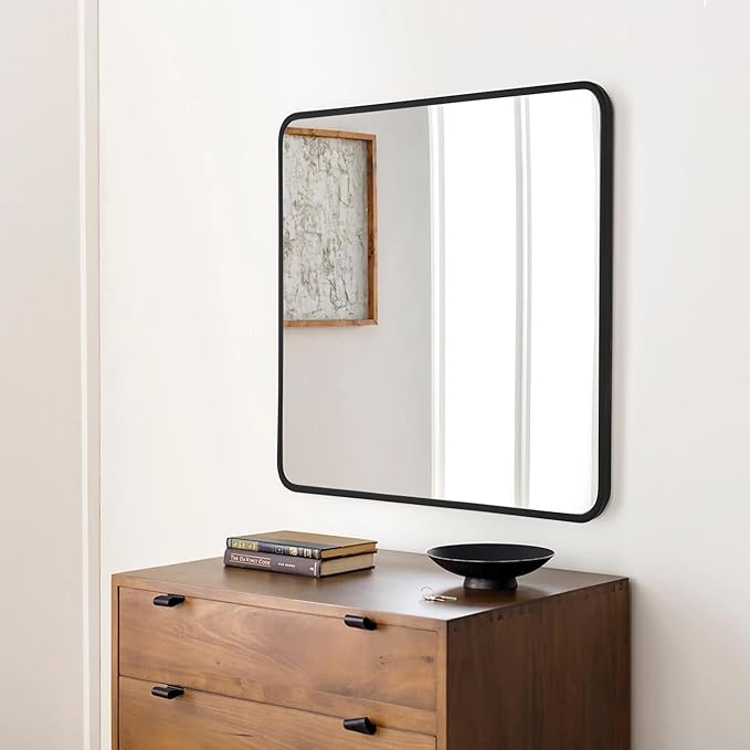 36x36 Inch Rectangle Bathroom Mirror - Image 4