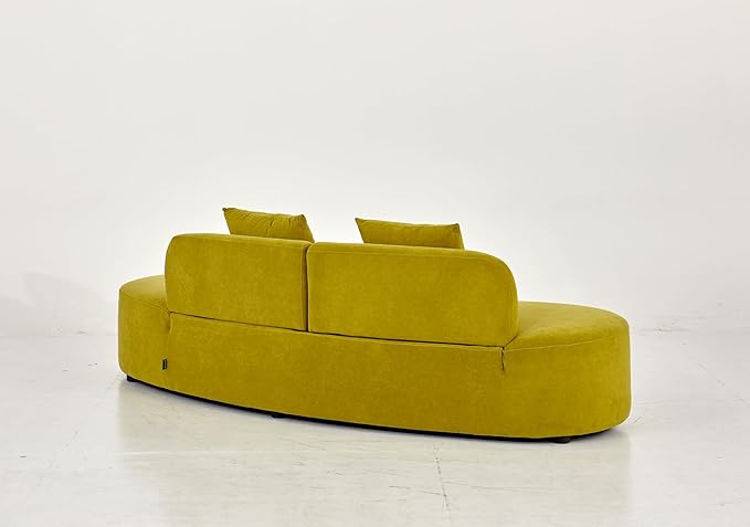 Container Furniture Direct 90" Curved Sofa - Image 5
