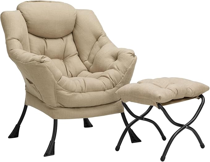 HollyHOME Fabric Lazy Chair by HollyHOME