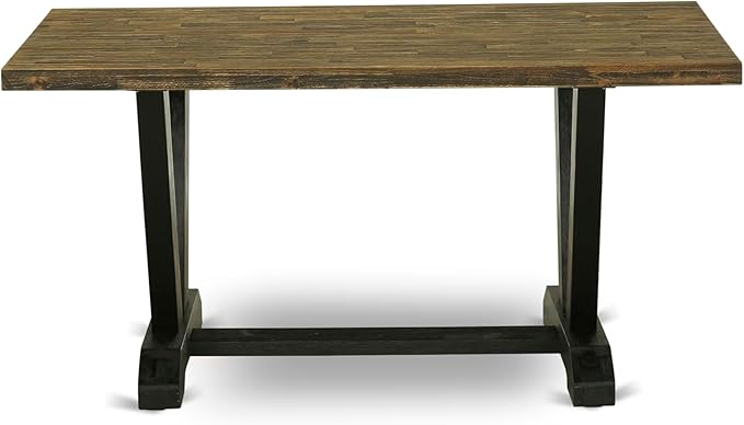 East West Furniture V676DR124-5 5 Piece Dinette Set - Image 6