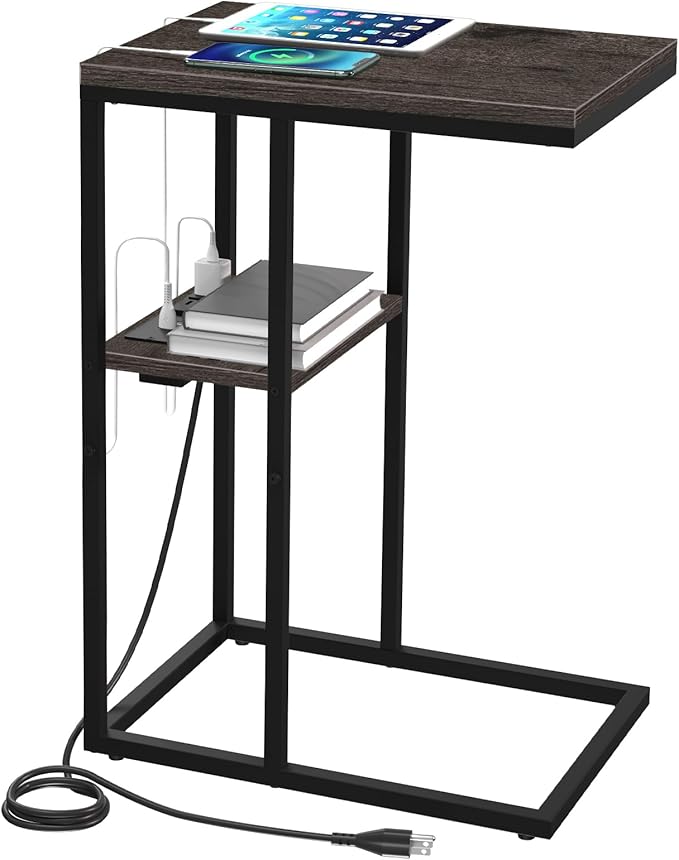 Yoobure C Shaped End Table by Yoobure