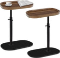 Aoligrace Nightstands Set of 2 Adjustable Height, 360°Swivel C Shaped End Table by Aoligrace