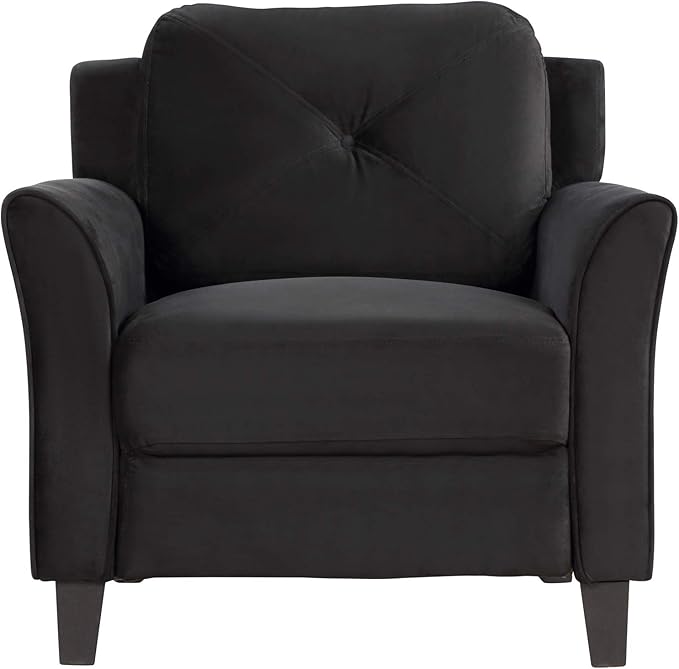3 Pieses Modern Living Room Sofa Sets Polyester Blend Button Tufted Sofa&Couch - Image 7