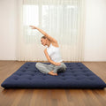 Syrinx Japanese Floor Futon Mattress, Foldable Tatami Sleeping Pad by Syrinx