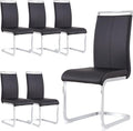 Dining Chairs Set, Kitchen Modern Metal Chairs by Gopop