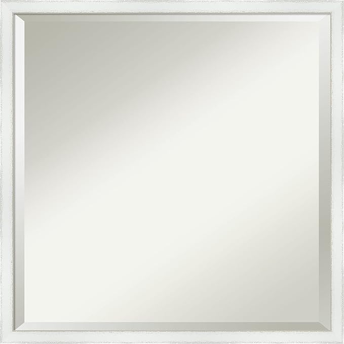 Amanti Art White Bathroom Mirror by AmantiArt