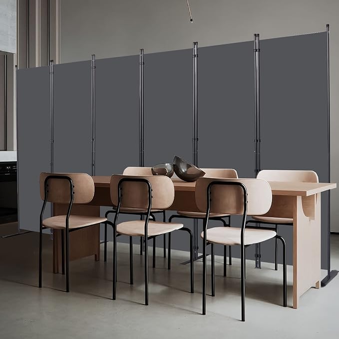 Room Divider, 6 Panel Folding Privacy Screens - Image 7