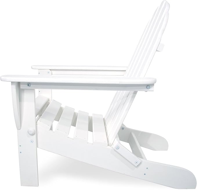 POLYWOOD AD5030WH Classic Folding Adirondack Chair - Image 4