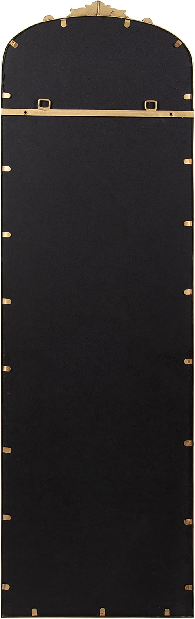 Kate and Laurel Arendahl Glam Arched Vintage Full Length Mirror; 18 x 58; Gold; - Image 7