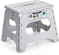 Delxo Folding Step Stool, 11 inch Non-Slip Foldable Stools Up to 300 LBS by Delxo