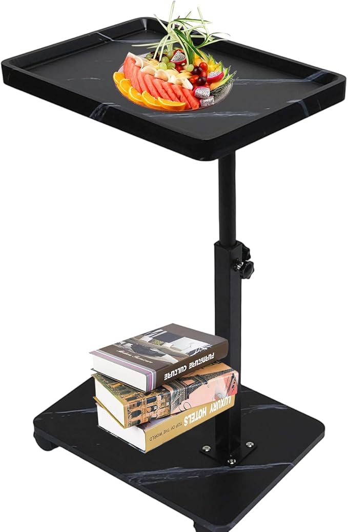 Simcat C Table End Table Adjustable Height, C Shaped Side Table by Simcat