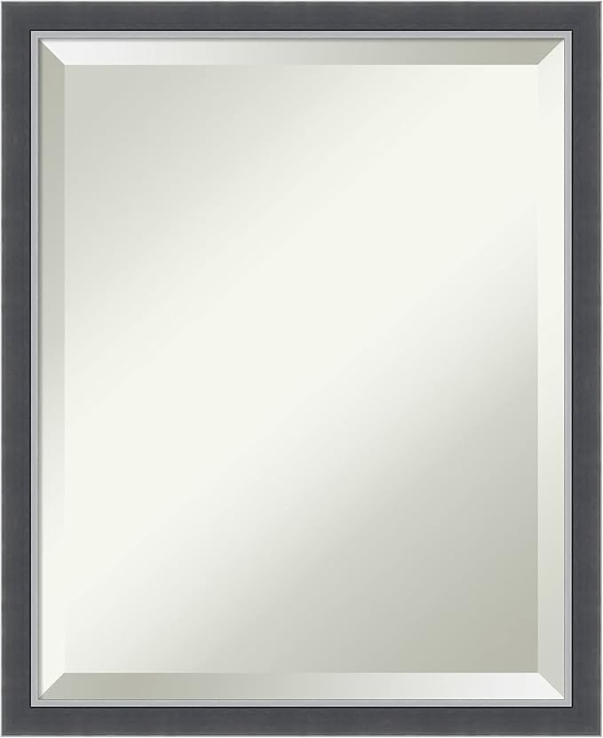 Amanti Art Black Bathroom Mirror by AmantiArt