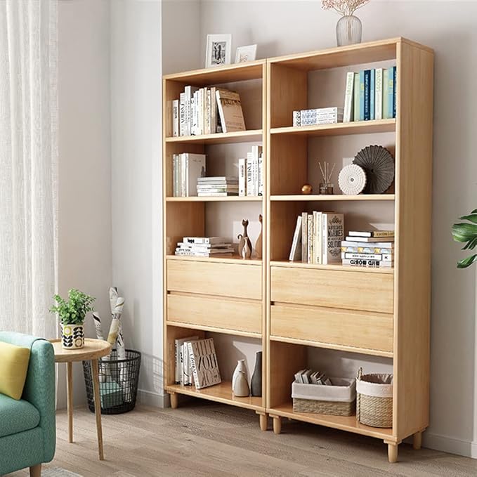 IOTXY Oak Mid-Century Bookcase - Image 6
