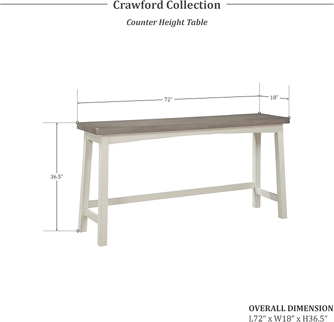 Lexicon Bar Table Set for 3, Small Kitchen Table Set Kitchen Island Table - Image 5