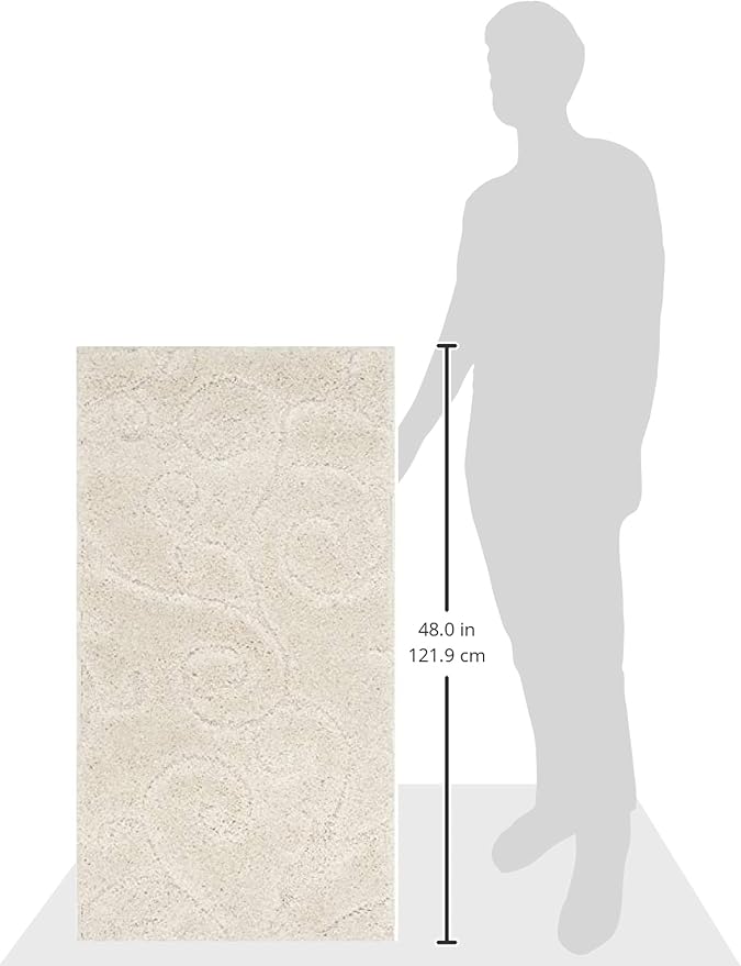 SAFAVIEH Florida Shag Collection Accent Rug - Image 2