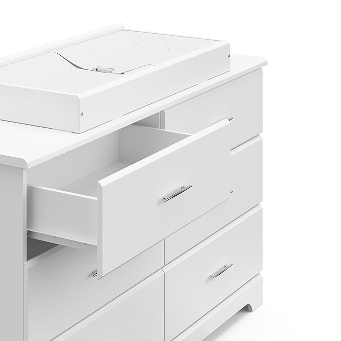 Storkcraft Brookside 6 Drawer Double Dresser – GREENGUARD Gold Certified - Image 14