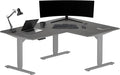 Standing Desk: FLT-05, DT-3030-GO, DT-4830-GO, DA-10-Black by PROGRESSIVEDESK