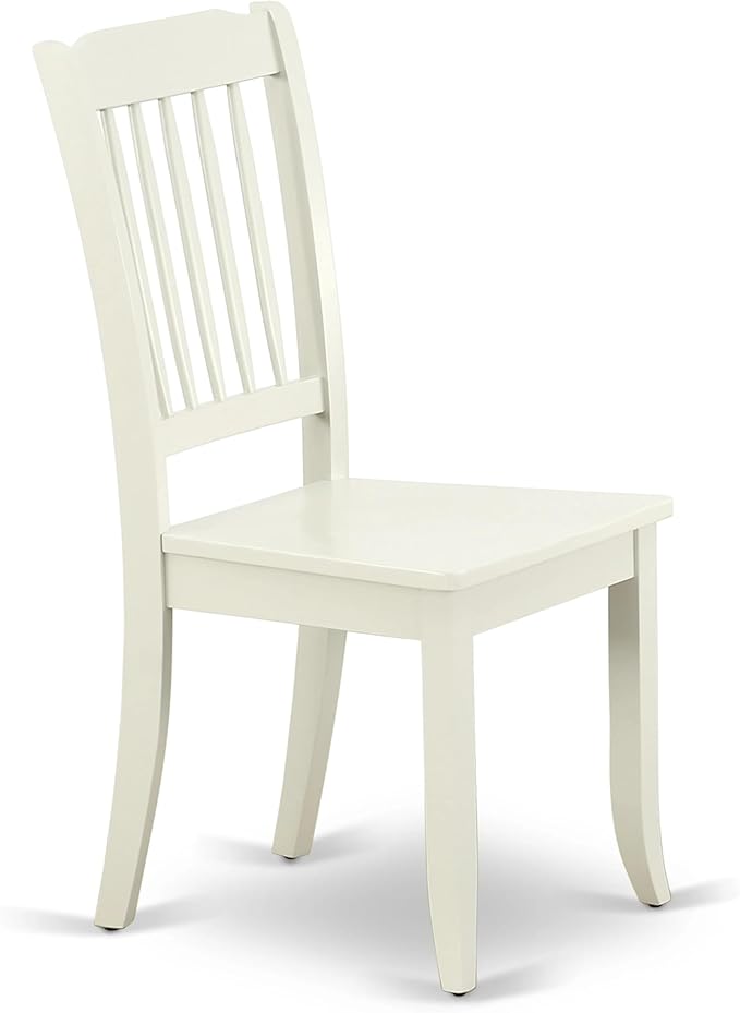 East West Furniture AMDA3-LWH-W 3 Piece Dinette Set - Image 7