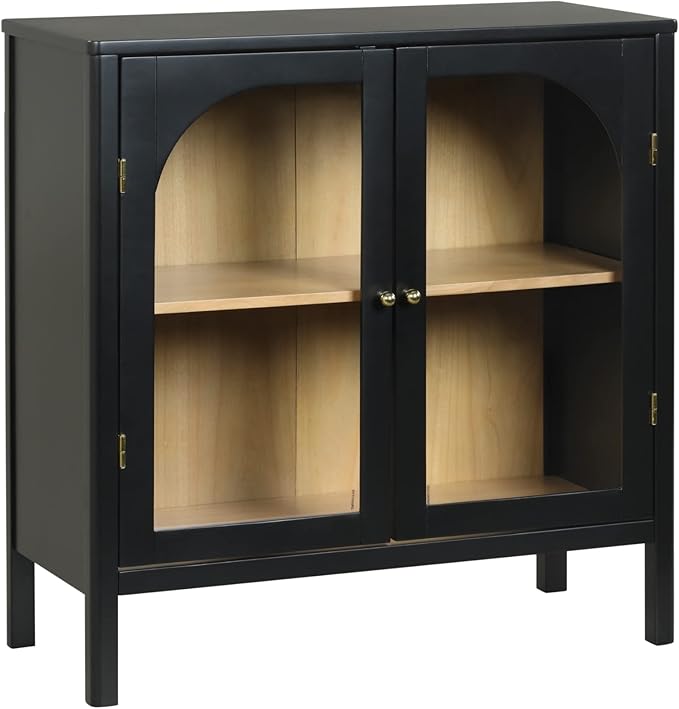 Nathan James Mason Storage Cabinet, Free Standing Accent Sideboard Buffet - Image 7